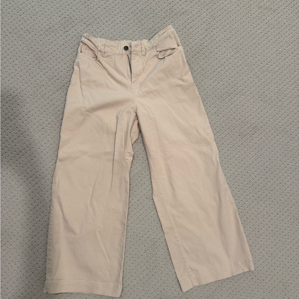 Pact Organic Stretch Twill Wide Leg Pant